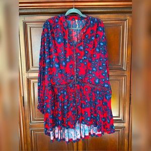 Free People drop waist babydoll dress size meduim